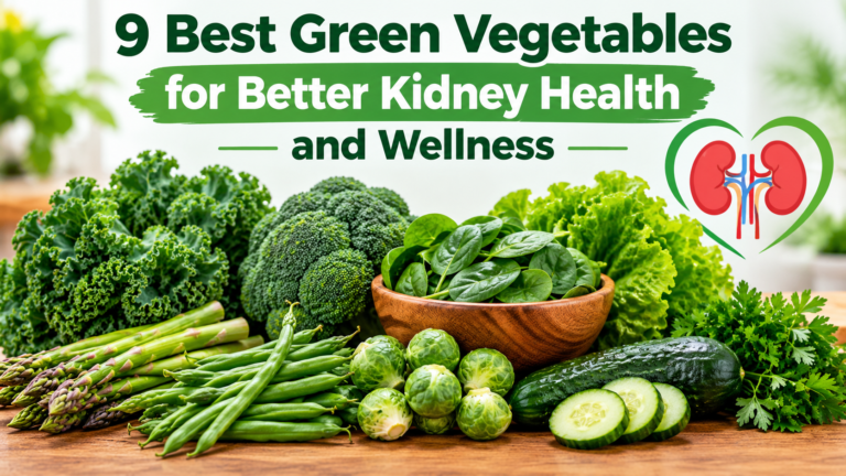 9 Best Green Vegetables for Better Kidney Health and Overall Wellness