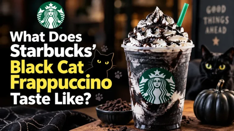 What Does Starbucks’ Black Cat Frappuccino Taste Like?