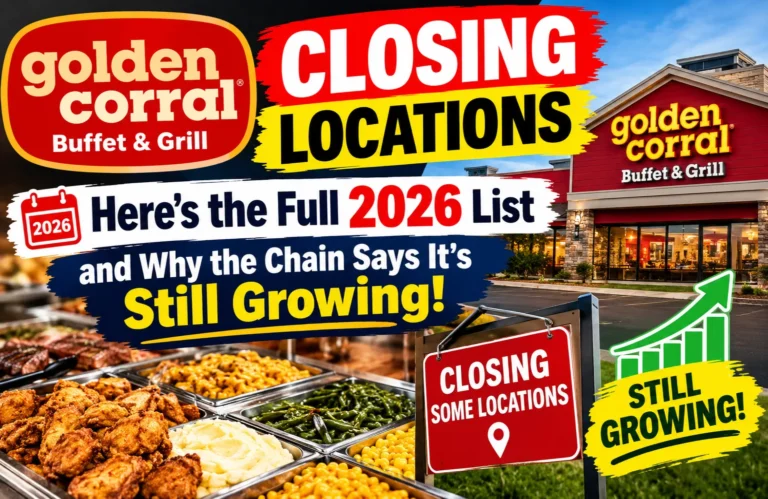Golden Corral Closures 2026: Full List of Locations Closing and New Restaurants Opening Across the U.S.