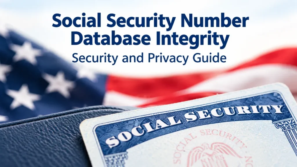 Social Security Number Database Integrity: Why Accuracy, Security, and Privacy Matter in the USA