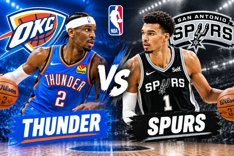 Thunder vs Spurs: Live Score, Player Stats, Box Score & Highlights