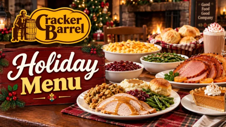Cracker Barrel Holiday Menu 2026: New Items, Prices & Thanksgiving Meals